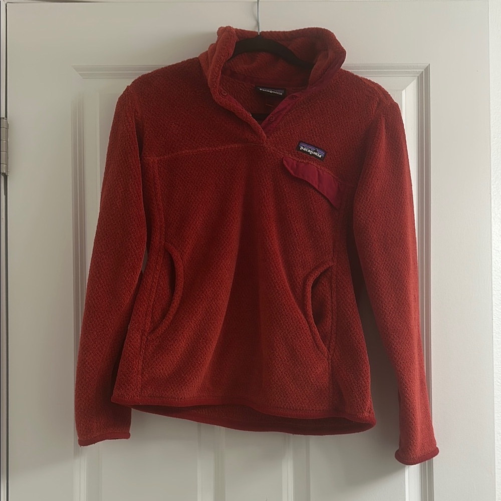 Patagonia Red Fleece Jacket